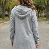 Brixley | Cardigan Longo com Zíper
