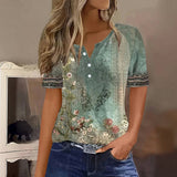 Camisa Floral Vintage