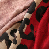 Cachecol Casual com Estampa de Leopardo