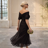 Mikaela | Vestido Maxi Ombros Descobertos