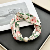 Cachecol Floral Vintage Estampado