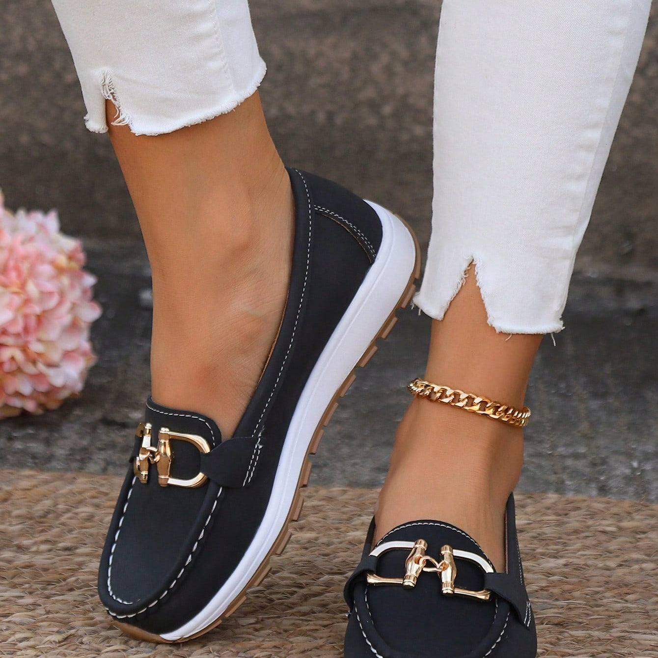 Eli - Sapatos Rasos com Fivela