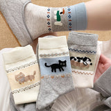 Meias com Estampas de Animais Divertidos