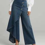 Amélia - Calças de Denim Envolventes
