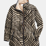 DELACROIX | Léa Quilted Jacket with Circle Design
