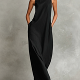 Caterina | Vestido longo minimalista