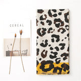 Cachecol Casual com Estampa de Leopardo