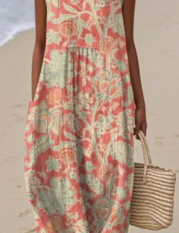 Elis - Vestido floral vintage