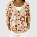 Caterina | Cardigan de Malha com Botões
