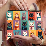 Casaco Casual com Estampa de Gato