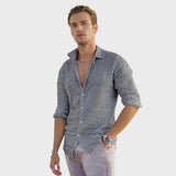 Leonardo - Camisa Casual de Linho
