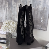 Botas de vaquero negras Lavinia