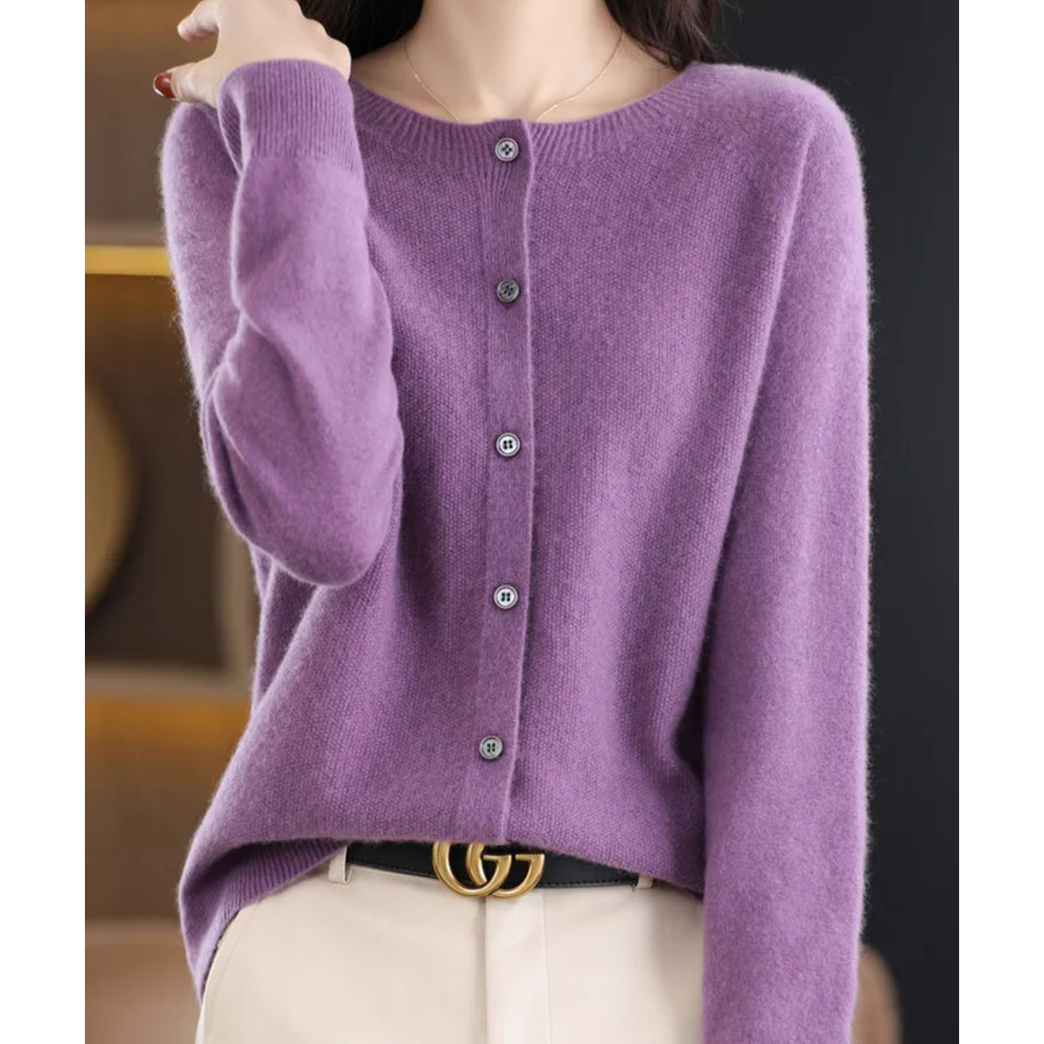 Mercy | Cardigan de Lã Merino