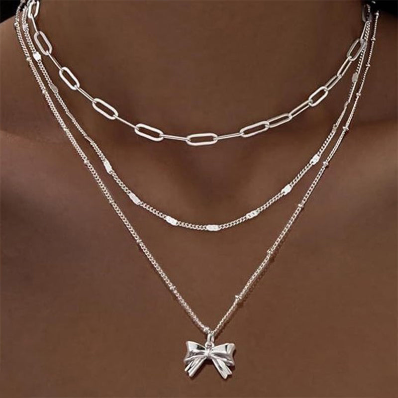 Vintage Arc Pendant Necklace