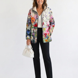 DELACROIX | Manon Floral Quilted Jacket