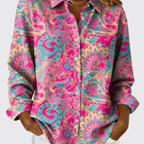 Delamont Paris | Camisa Botonê com Estampa Cachemire