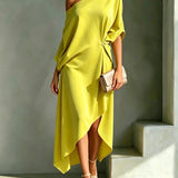Camila™ │ Vestido Assimétrico Chic