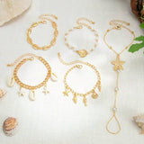 Conjunto de Pulseiras Vintage Boêmias