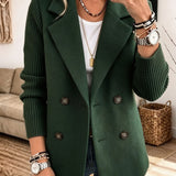 Carla | Blazer Sofisticado com Mangas Detalhadas