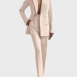 Olívia - Conjunto de Blazer e Calças Elegantes