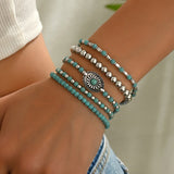 Pulseira Boêmia de Pérolas