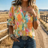 Camisa Casual Colorida
