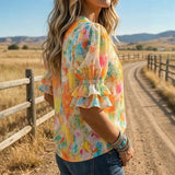 Camisa Casual Colorida