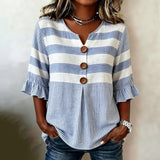 Camisa Listrada Casual
