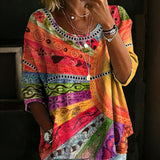 Blusa Vintage Casual