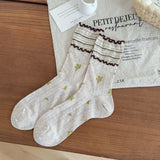 Meias Estampadas com Estilo Descontraído