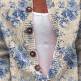 Daysie™ | Cardigan com Estampa Retro