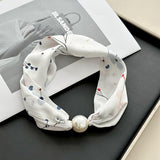Cachecol Floral Vintage Estampado