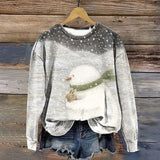 Vintage Cartoon Graphic Sweatshirt