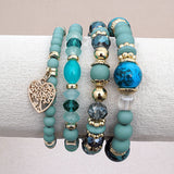 Pulseira Boêmia de Pérolas