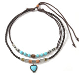 Colar Vintage Boémio com Pendente