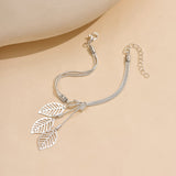 Pulseira Vintage com Folhas