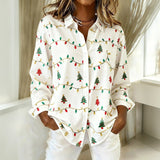Camisa Natalina Casual