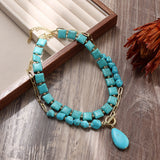 Colar Pendente Vintage Estilo Bohêmio