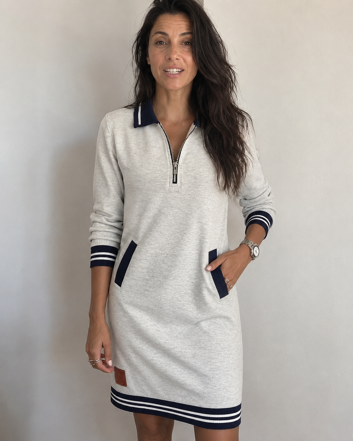Sophie | Vestido Elegante de Manga Longa