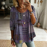 Vintage Casual Blouse