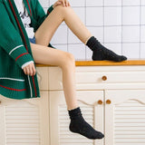 Meias Vintage Estilo Casual