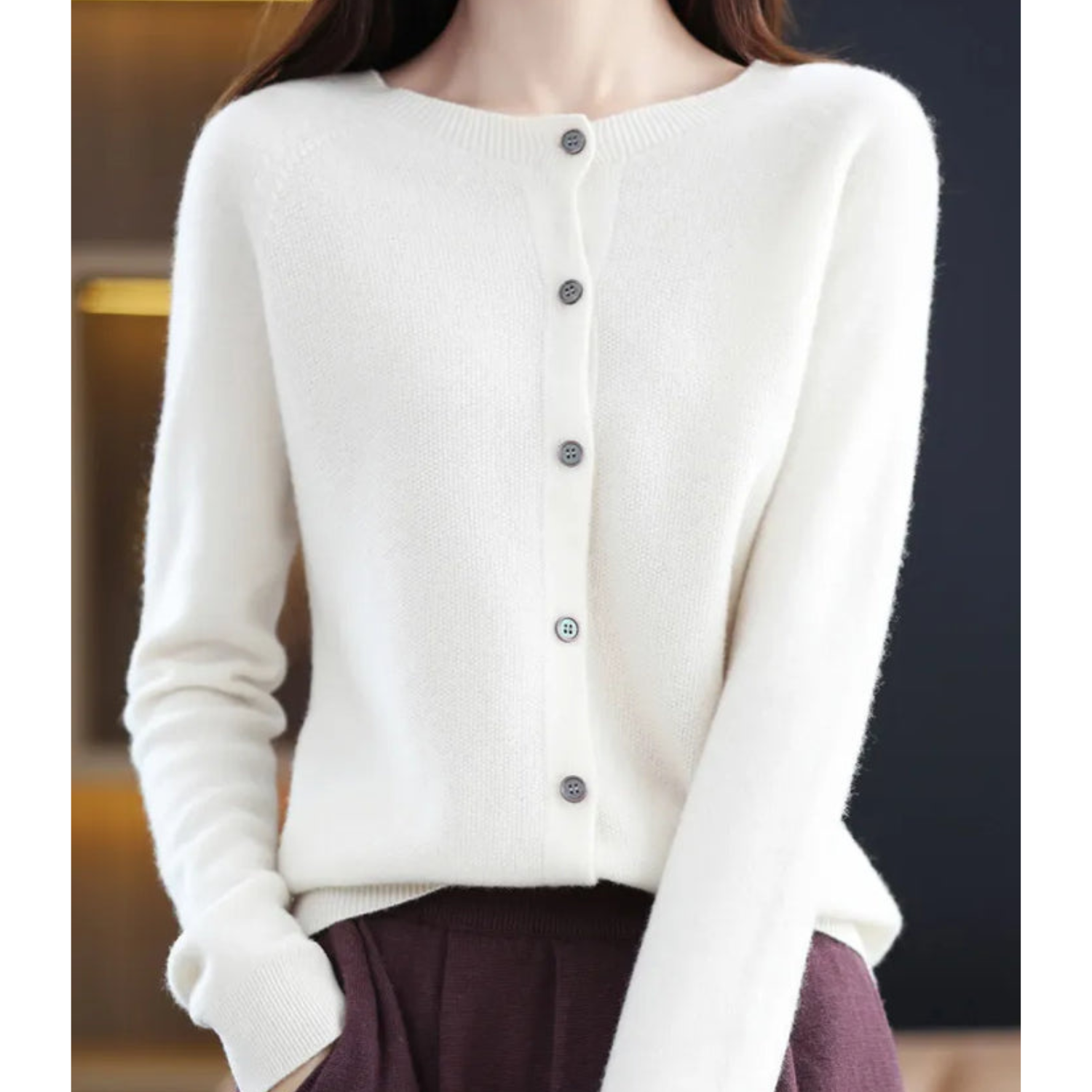 Mercy | Cardigan de Lã Merino