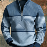 Viktor | Sweater Elegante para Homens com Zíper Frontal