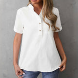 Camisa Casual em Cor Sólida
