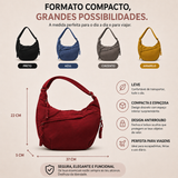 Chiara | Cinza Shoulder Bag
