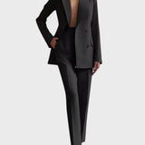 Olívia - Conjunto de Blazer e Calças Elegantes