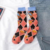 Meias Vintage Estilo Casual