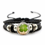 Pulseira de Trevo de Quatro Folhas