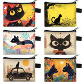 Carteira de Gato Estilo Cartoon