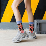 Meias Vintage Estilo Casual